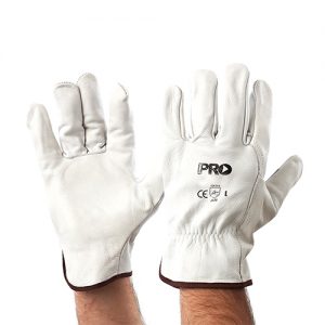RiggaMate Cow Grain Natural Riggers Glove